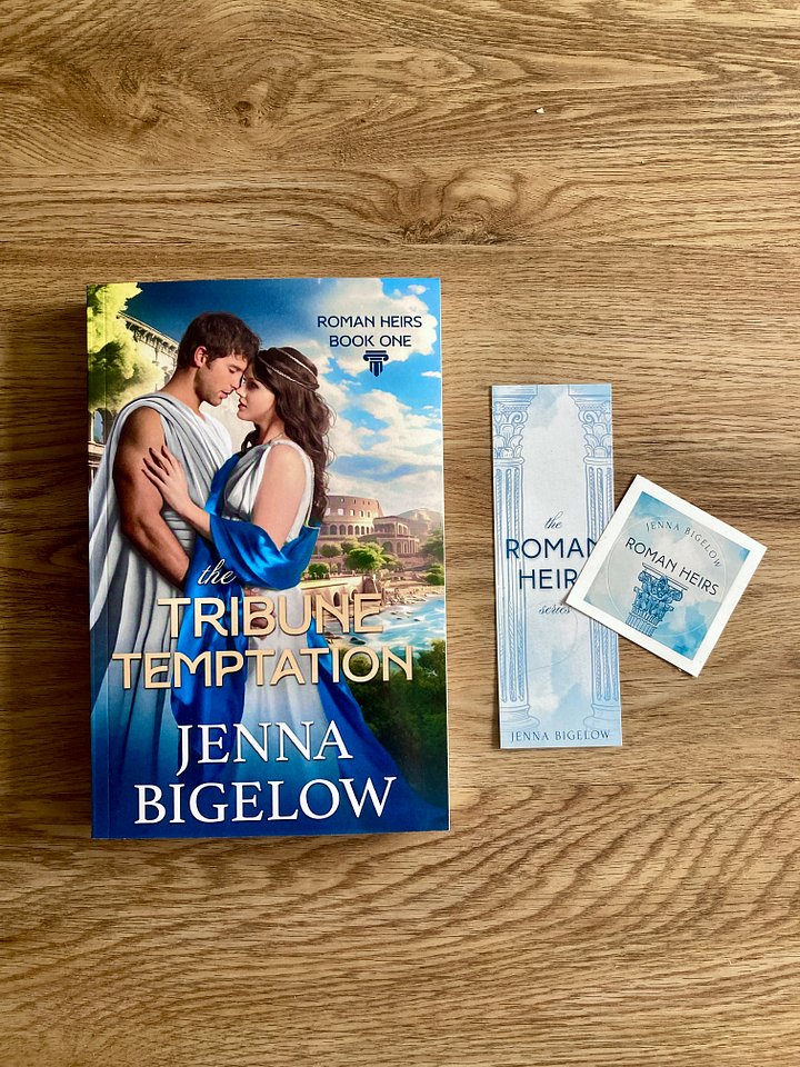 *Signed copy* The Tribune Temptation (Roman Heirs Book 1) product image (1)