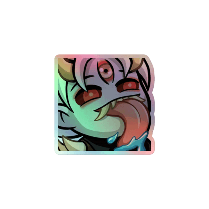 Holographic Lick Sticker product image (1)