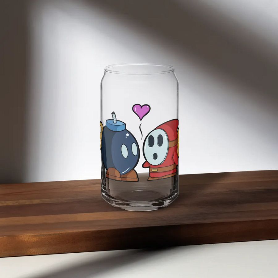 Accidentally In Love Soda Can Shaped Glass product image (4)