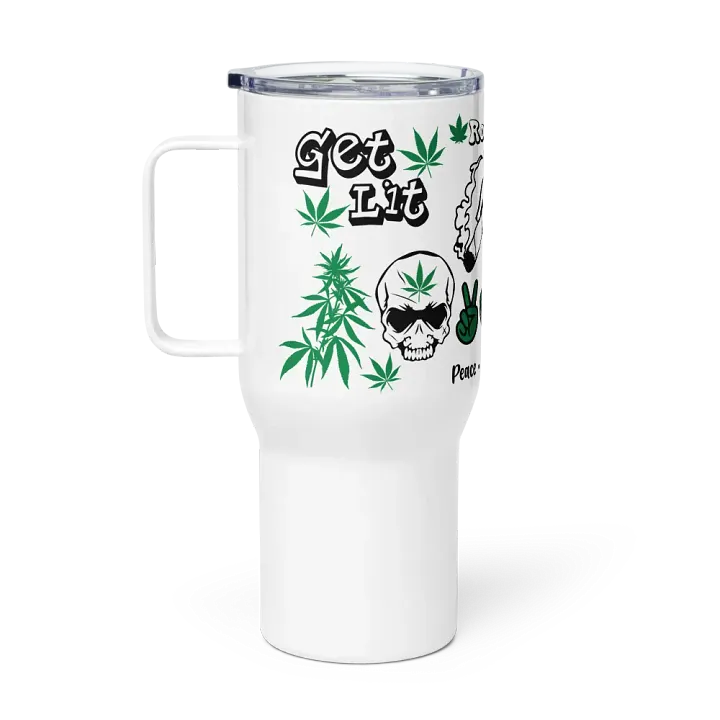 Good Vibes Cannabis Travel Mug product image (1)