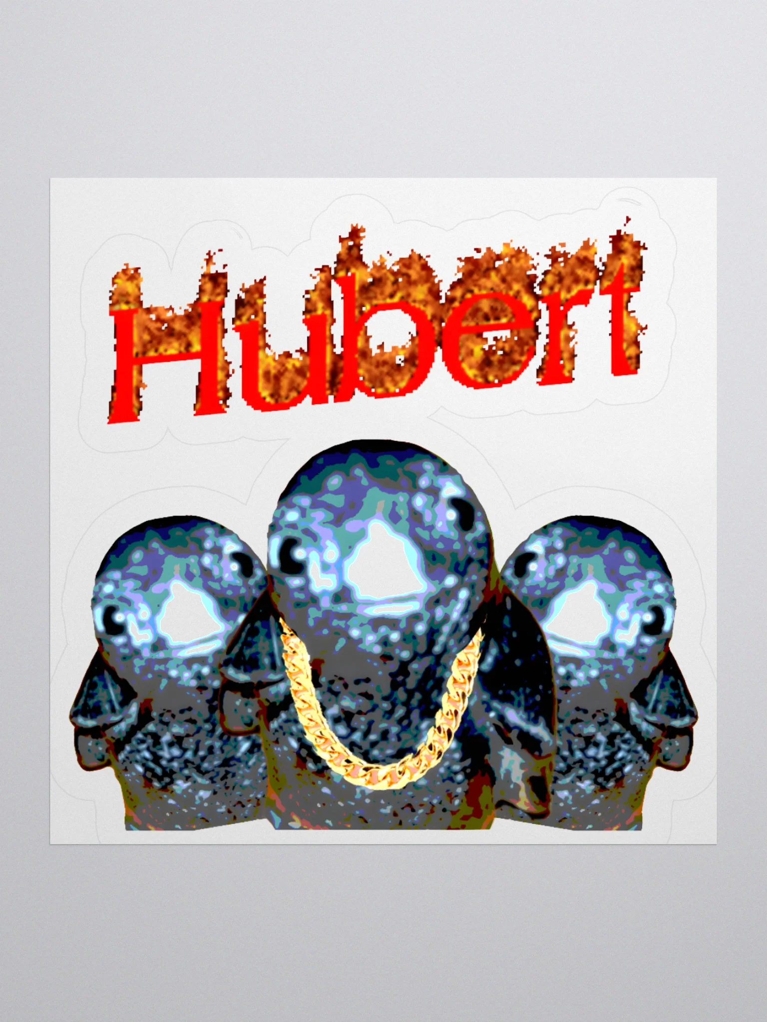 Hubert Fire Sticker product image (2)