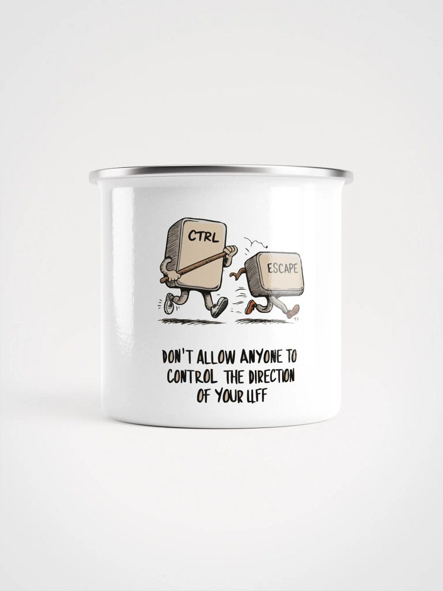 Control Your Adventure Enamel Mug product image (2)