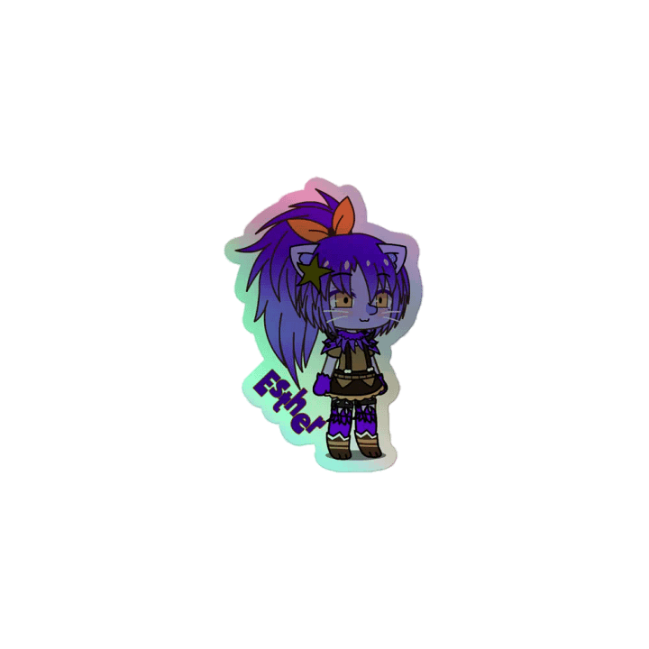 Esther - MoonHogs - rainbow sticker product image (1)