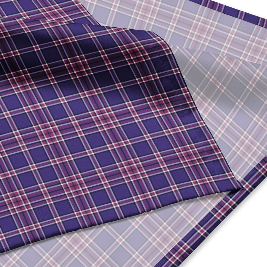 Orchid and Violet Plaid Bandana product image (2)