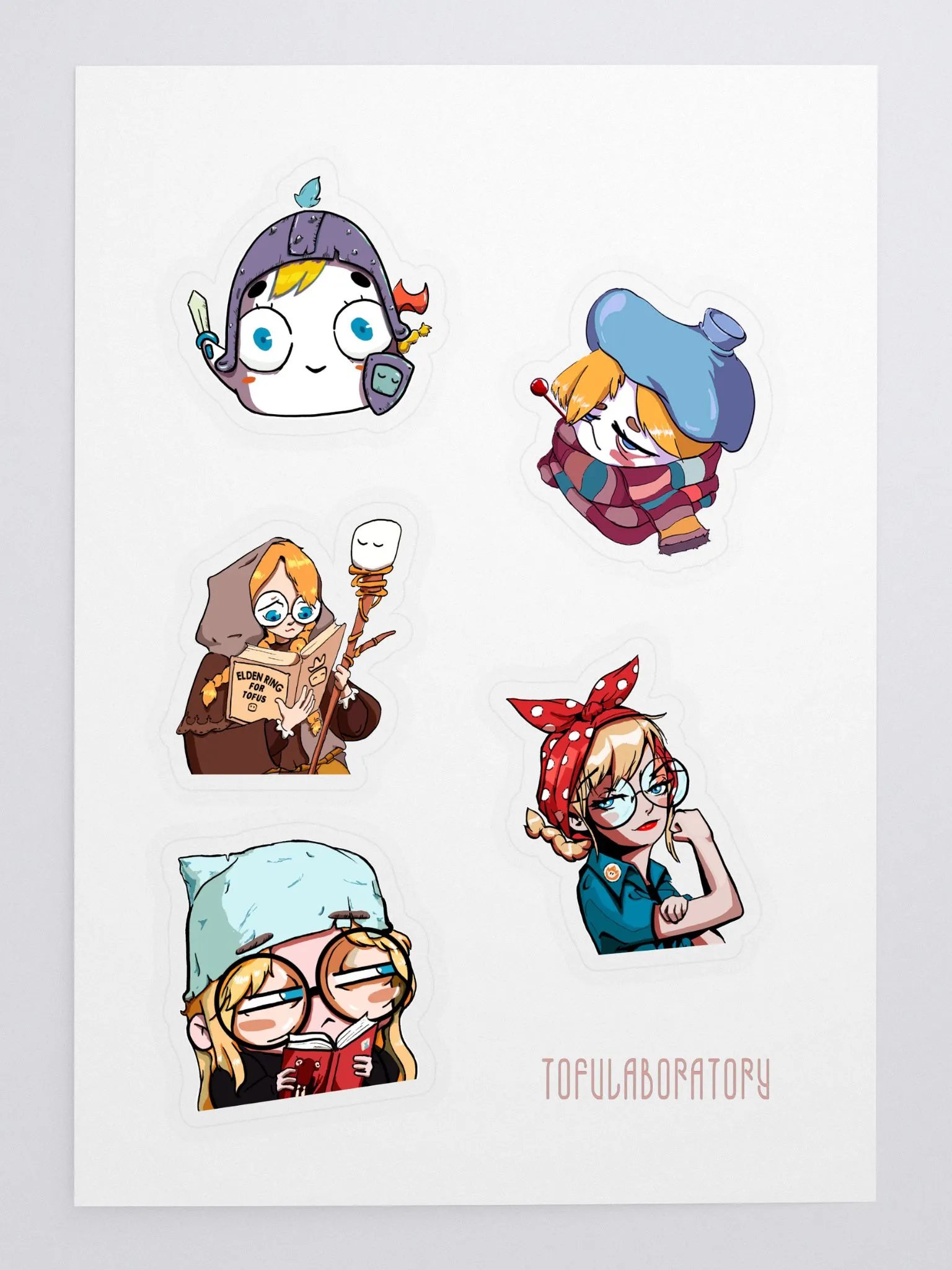 Tofu Stickers Pack product image (3)