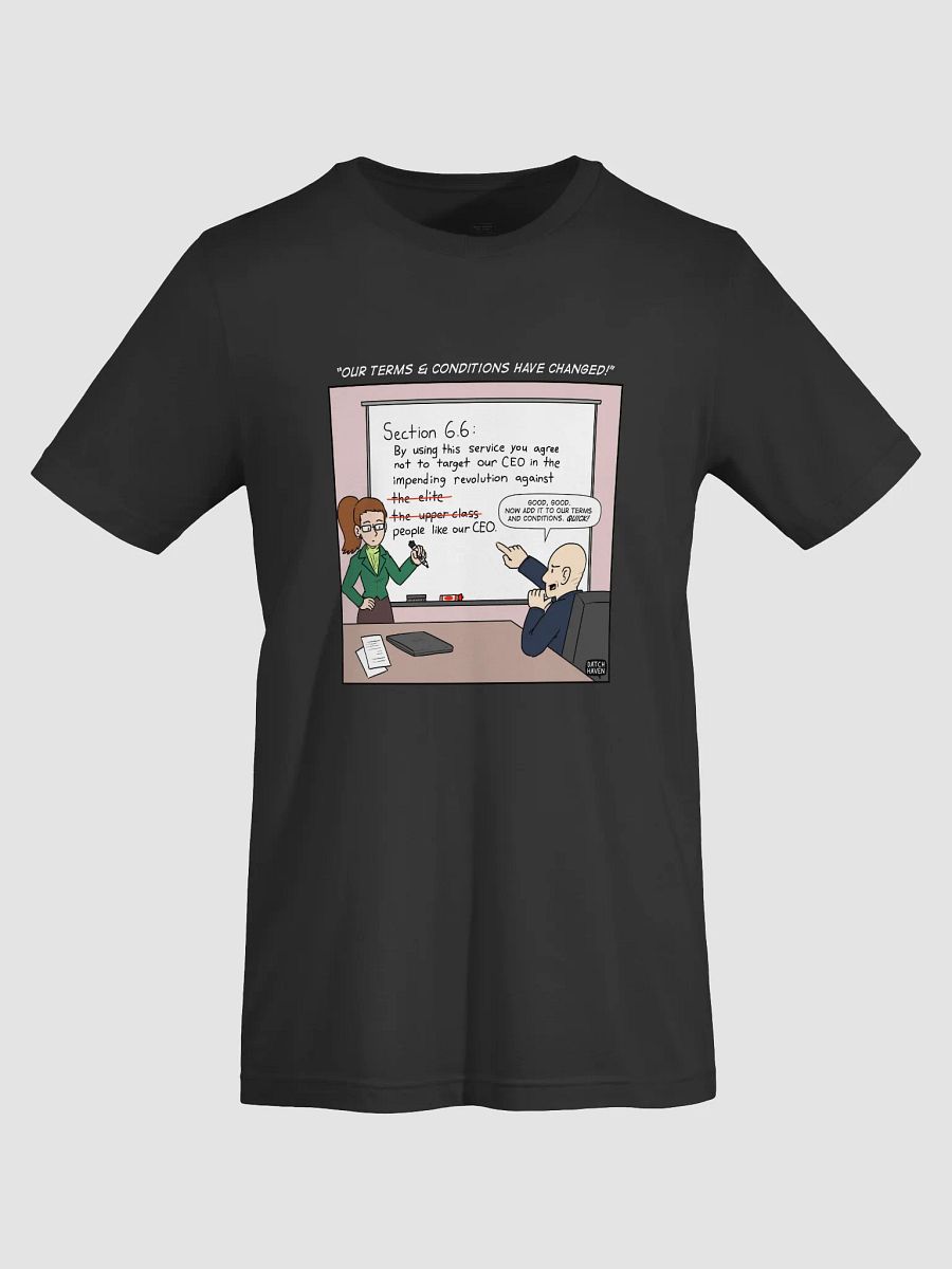 "Our terms & conditions have changed!" soft t-shirt product image (7)