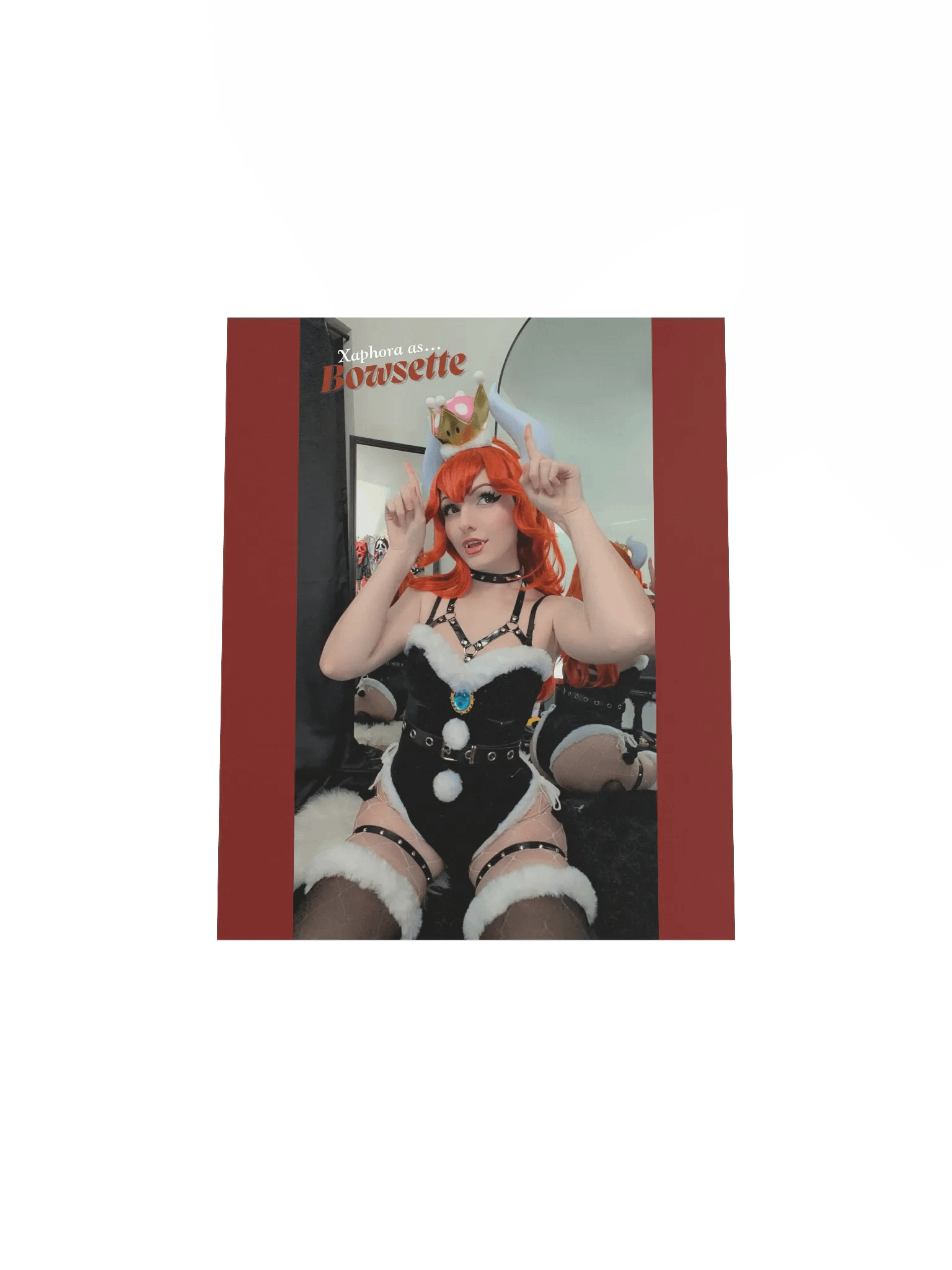 Winter Bowsette Cosplay Print V3 product image (4)
