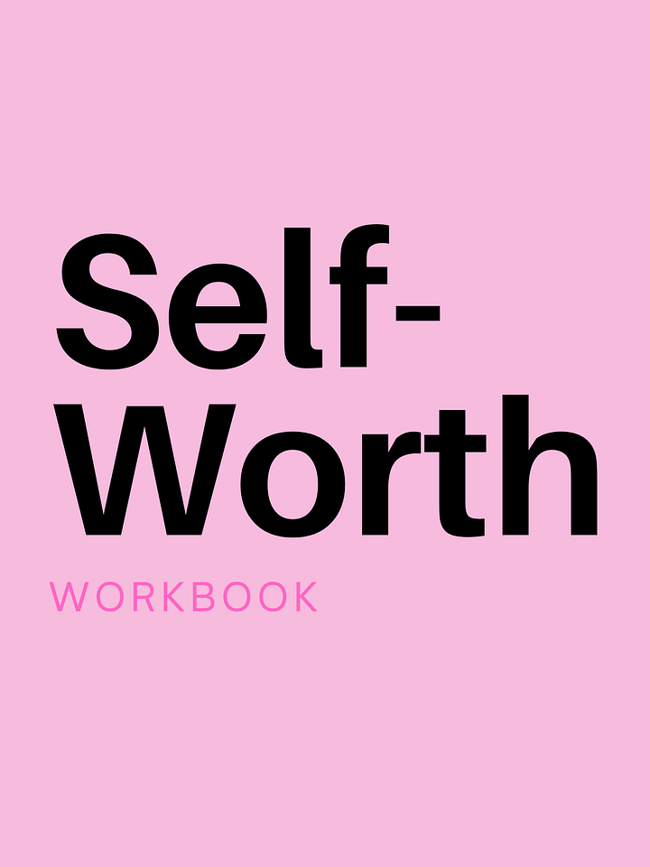 Self Worth Workbook product image (1)