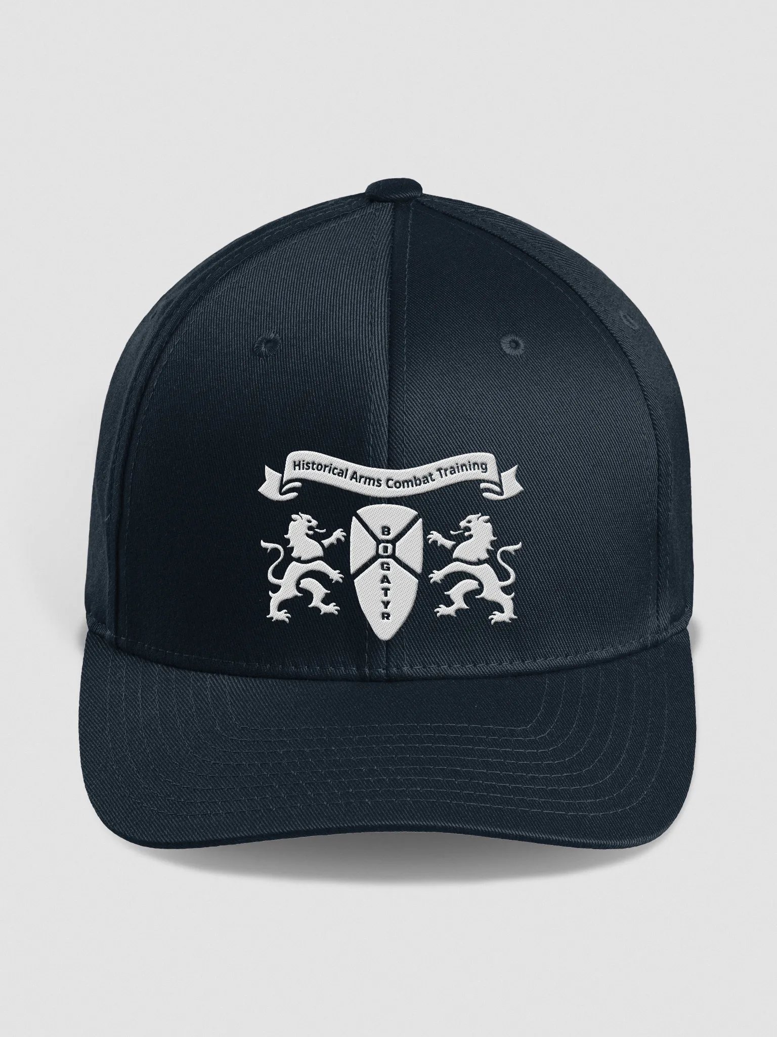 Fitted Cap - white HACT logo product image (5)