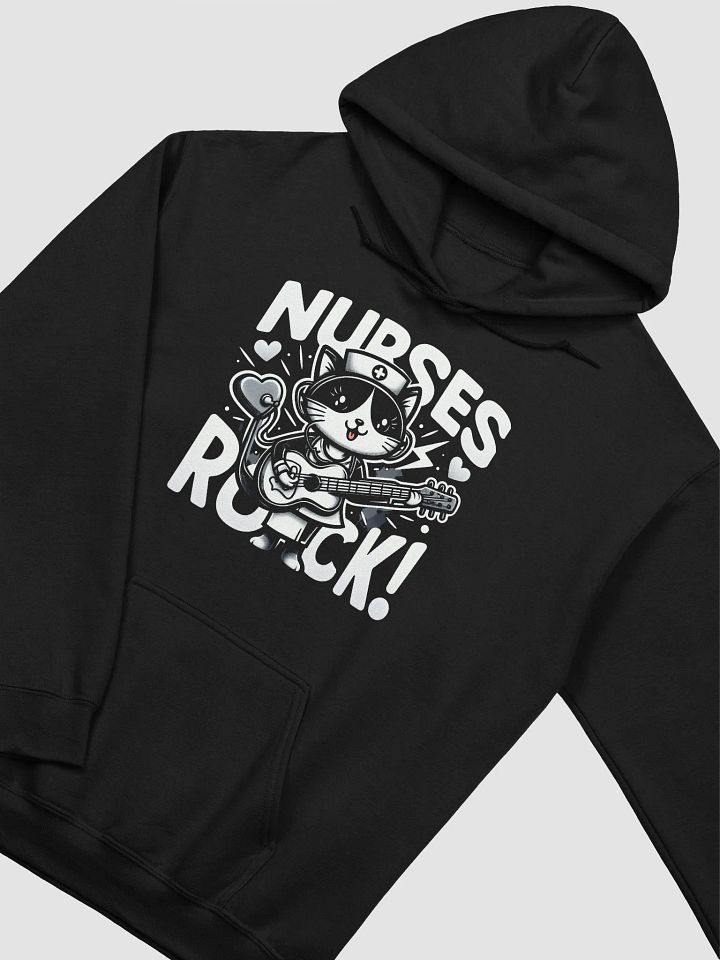 Nurse's Rock Cat Hoodie product image (10)