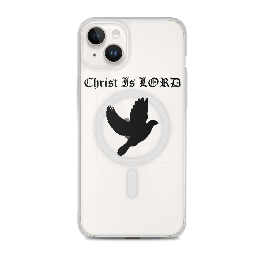 Christ Is Lord iPhone case w/ Dove product image (1)