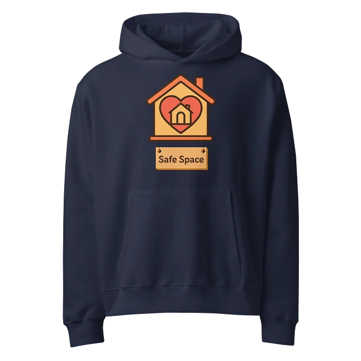 Safe Space Hoodie | Sensory-Friendly Oversized Comfort product image (21)