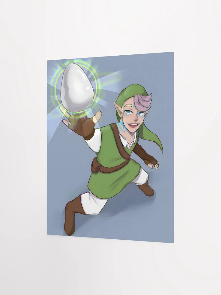 'The Legendary Hero 2: Egg of Sustenance' Matte Poster product image (9)