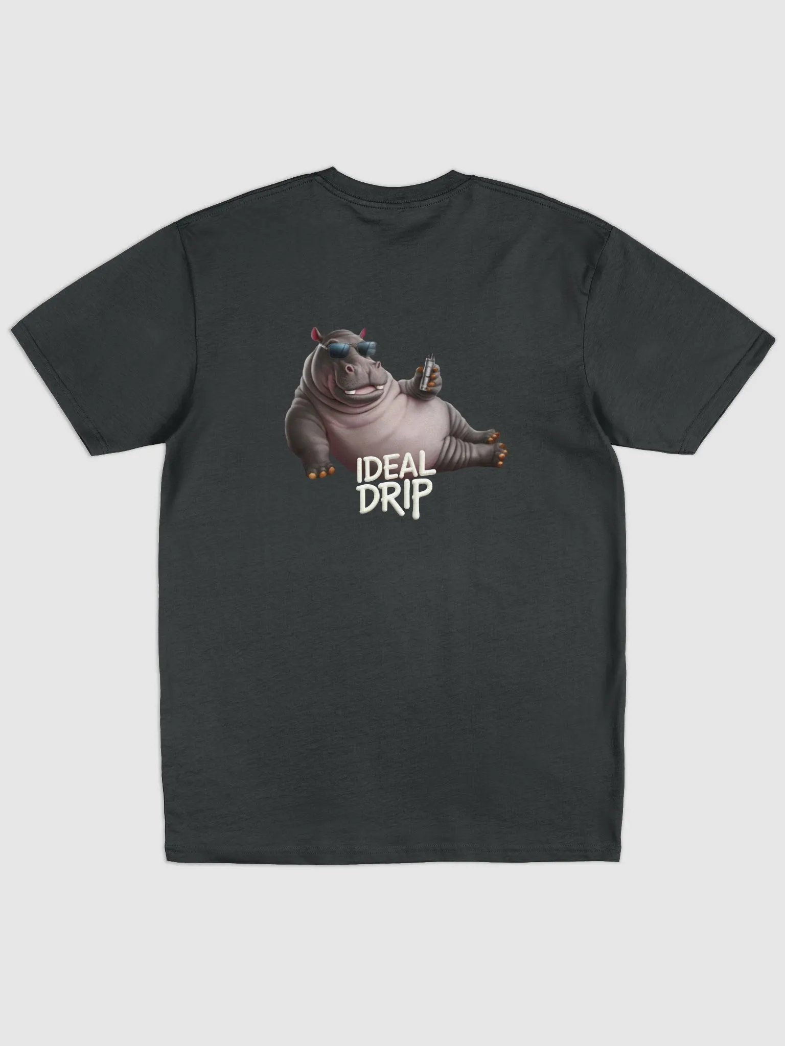 Ideal drip Vaping hippo T-shirt product image (4)