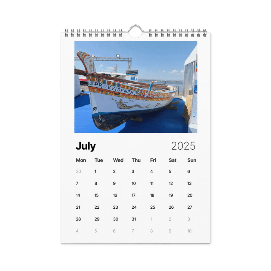 Mia Sicilia wall calendar 2025 product image (7)