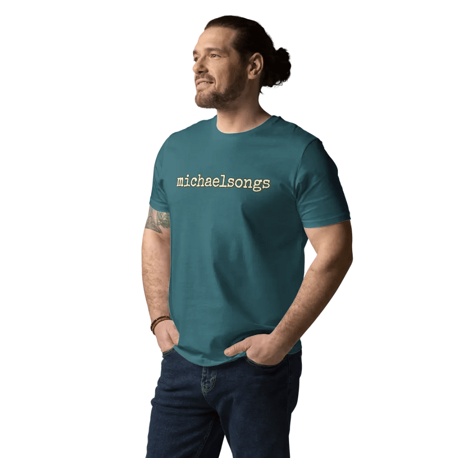 organic tee w/horizontal logo product image (2)