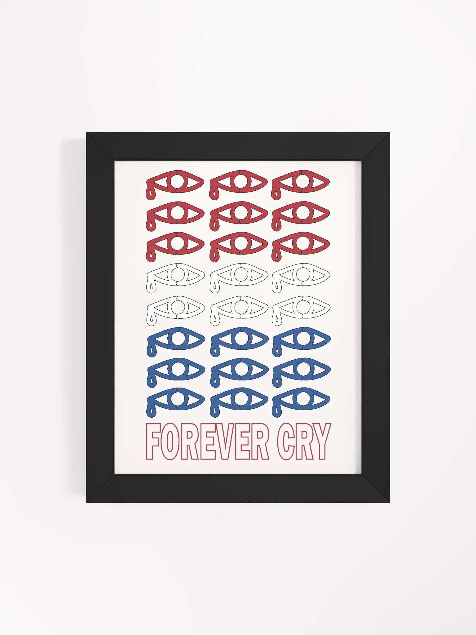 Netherlands - Forever Cry - Framed High-Quality Matte Poster product image (4)