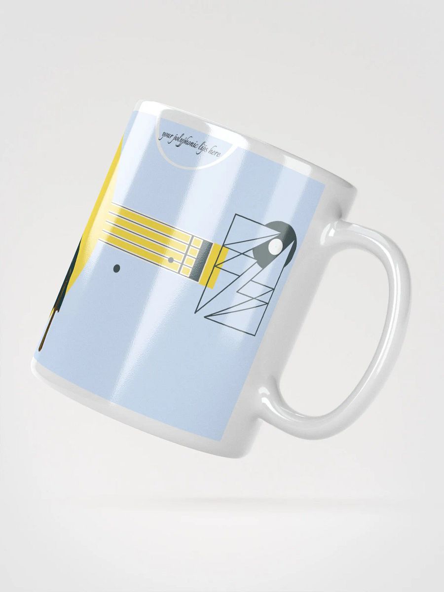 Prelude and Moogue by Frank Fonik (Minimoog), Polyphonic Glossy Mug product image (3)