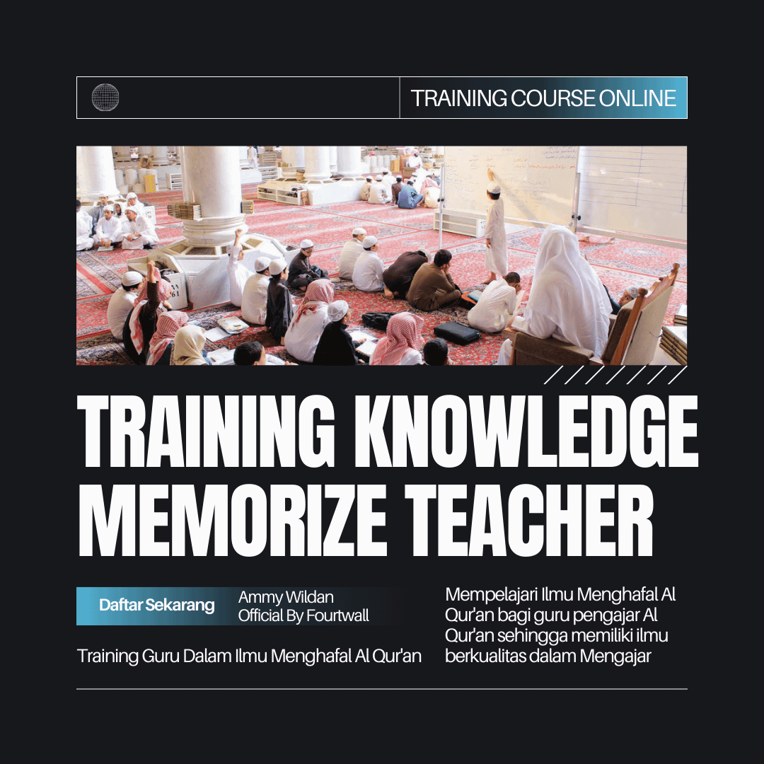Training Teacher Knowledge Memorozing Qur'an product image (1)