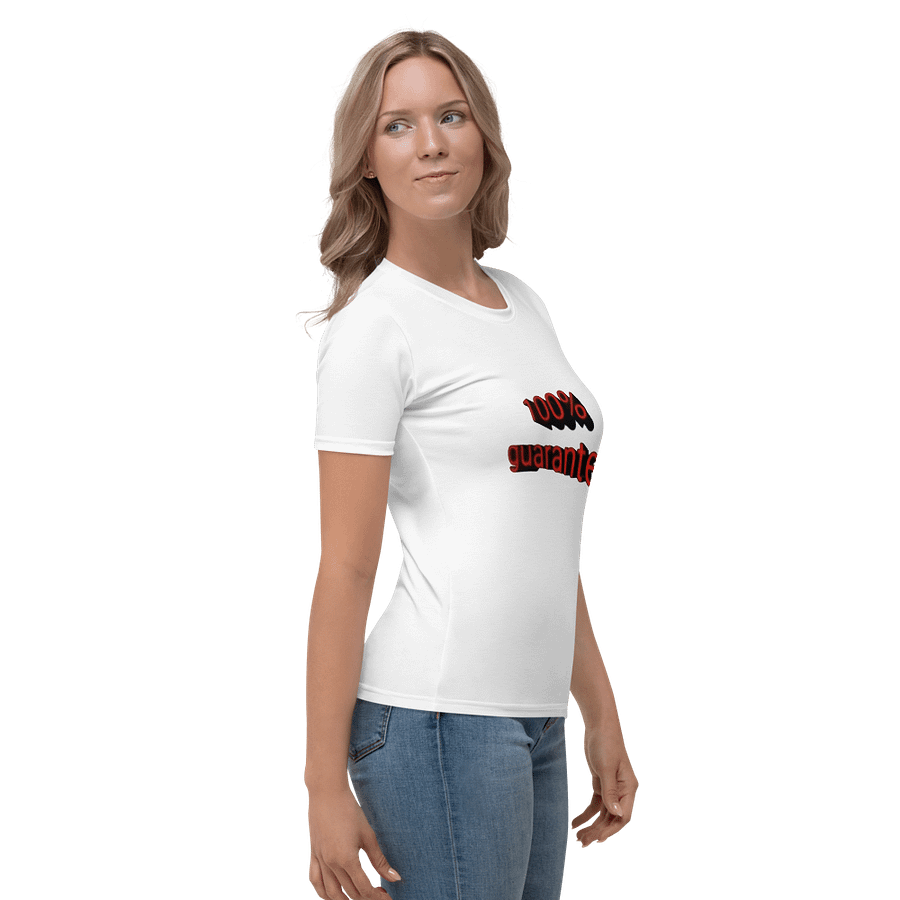 Women's Crew Neck T-Shirt Percentage Slogan product image (4)