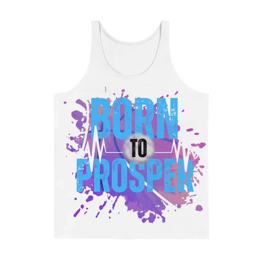 Born to Prosper Energetic Vibes Full Print Tank product image (4)