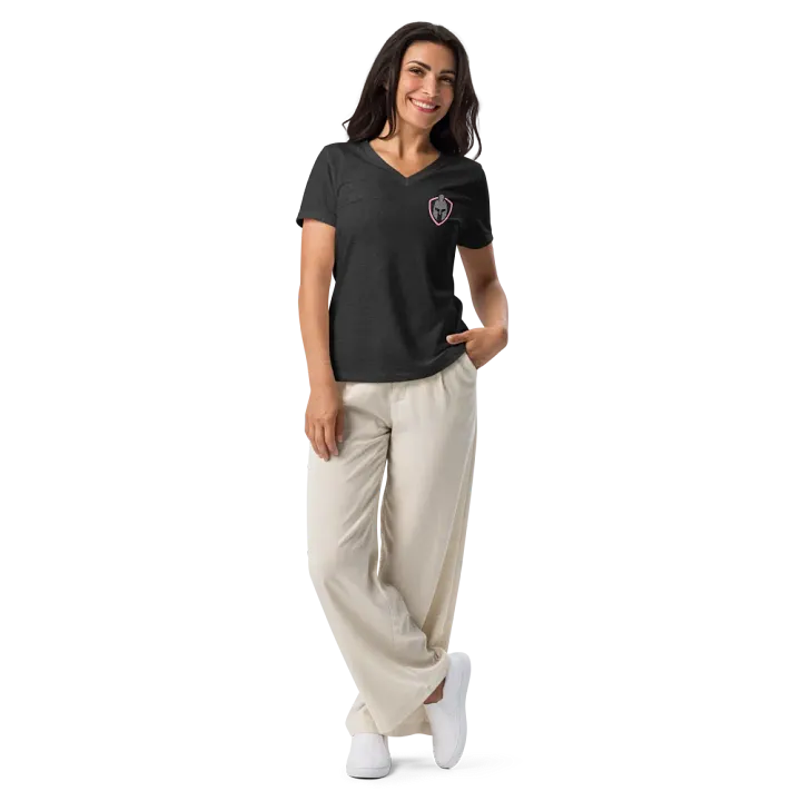 Mind Armor - Bella+Canvas Women's Relaxed V-Neck T-Shirt product image (2)