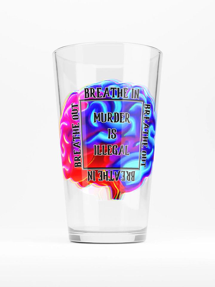 Breathe Shaker Pint Glass product image (1)