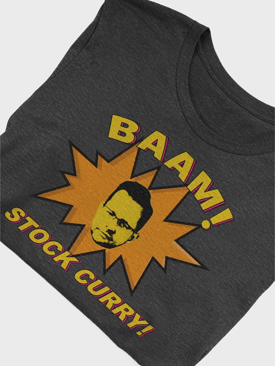 Comic Book Stock Curry T-Shirt product image (4)