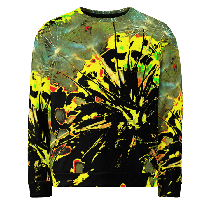 Bright Abstract Dandelion Clock Unisex Sweatshirt product image (1)