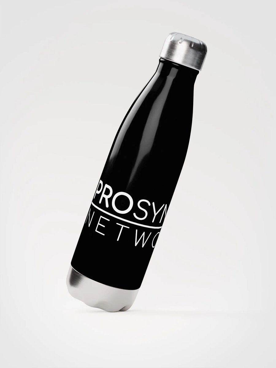 Pro Synth Network Stainless Steel Water Bottle - Black product image (2)
