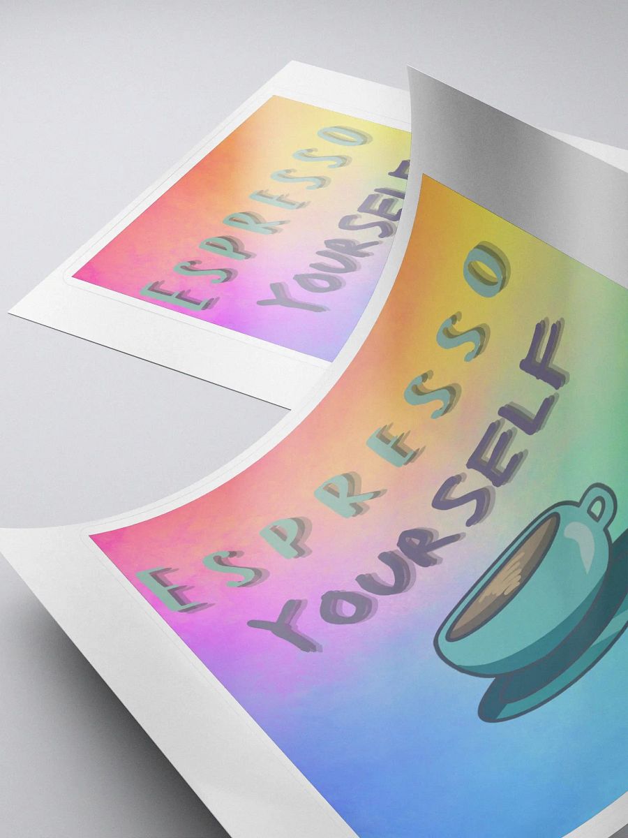 Espresso Yourself Sticker product image (4)