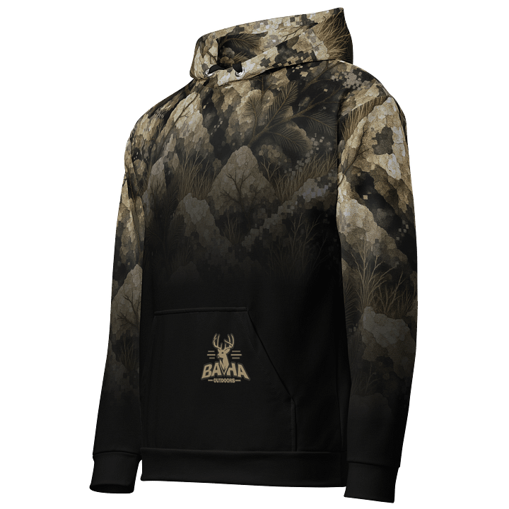 Baha Clifffade to Black hoodie product image (2)