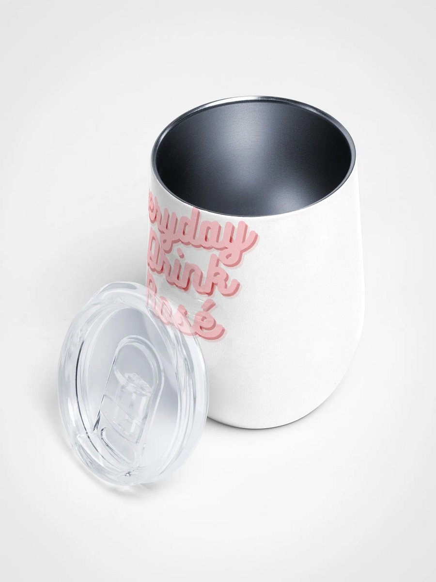 Everyday I Drink Rosé Wine Tumbler product image (3)