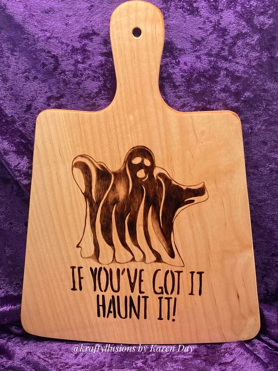 Ghost Serving Board and Apron Set product image (2)