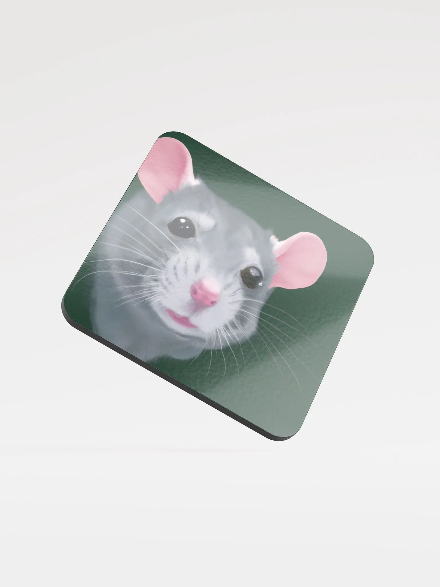 Blue boy rat coaster product image (1)