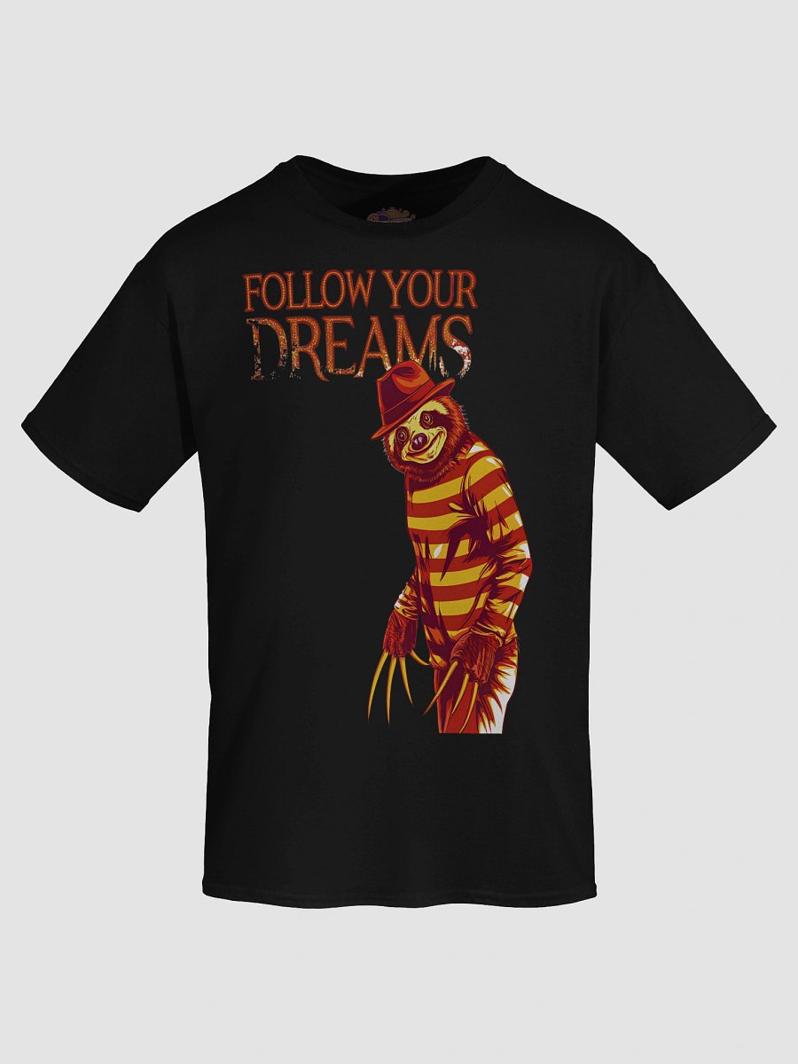 Sloth Dreams Horror T-Shirt product image (21)