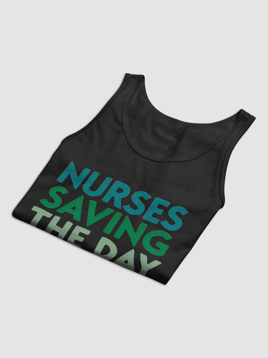 Everyday Heroes, Heroic Nurses Slogan Tank Top product image (14)