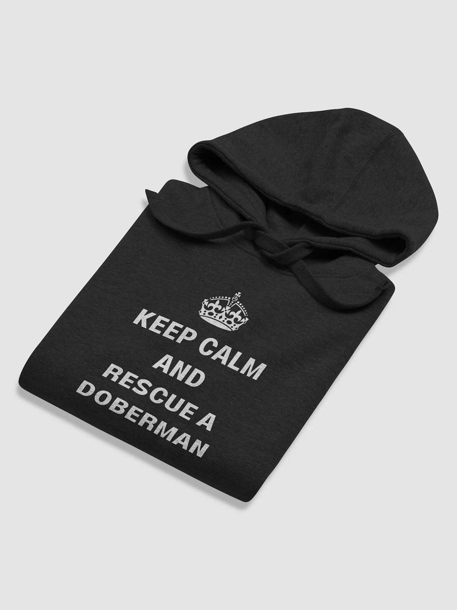 Keep calm and Rescue a Doberman, Cotton Heritage Hoodie M2580 product image (5)