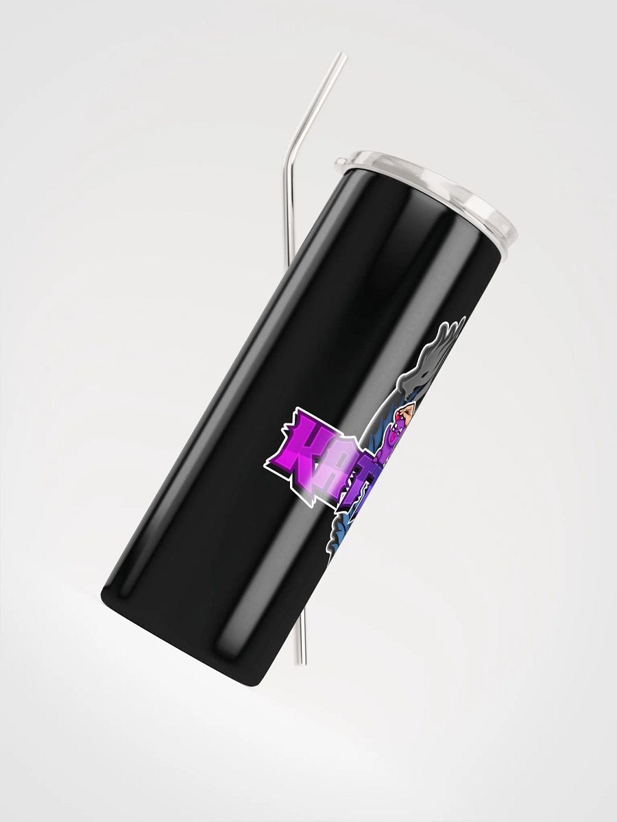Stainless Steel Tumbler with Straw - Logo 1 product image (8)