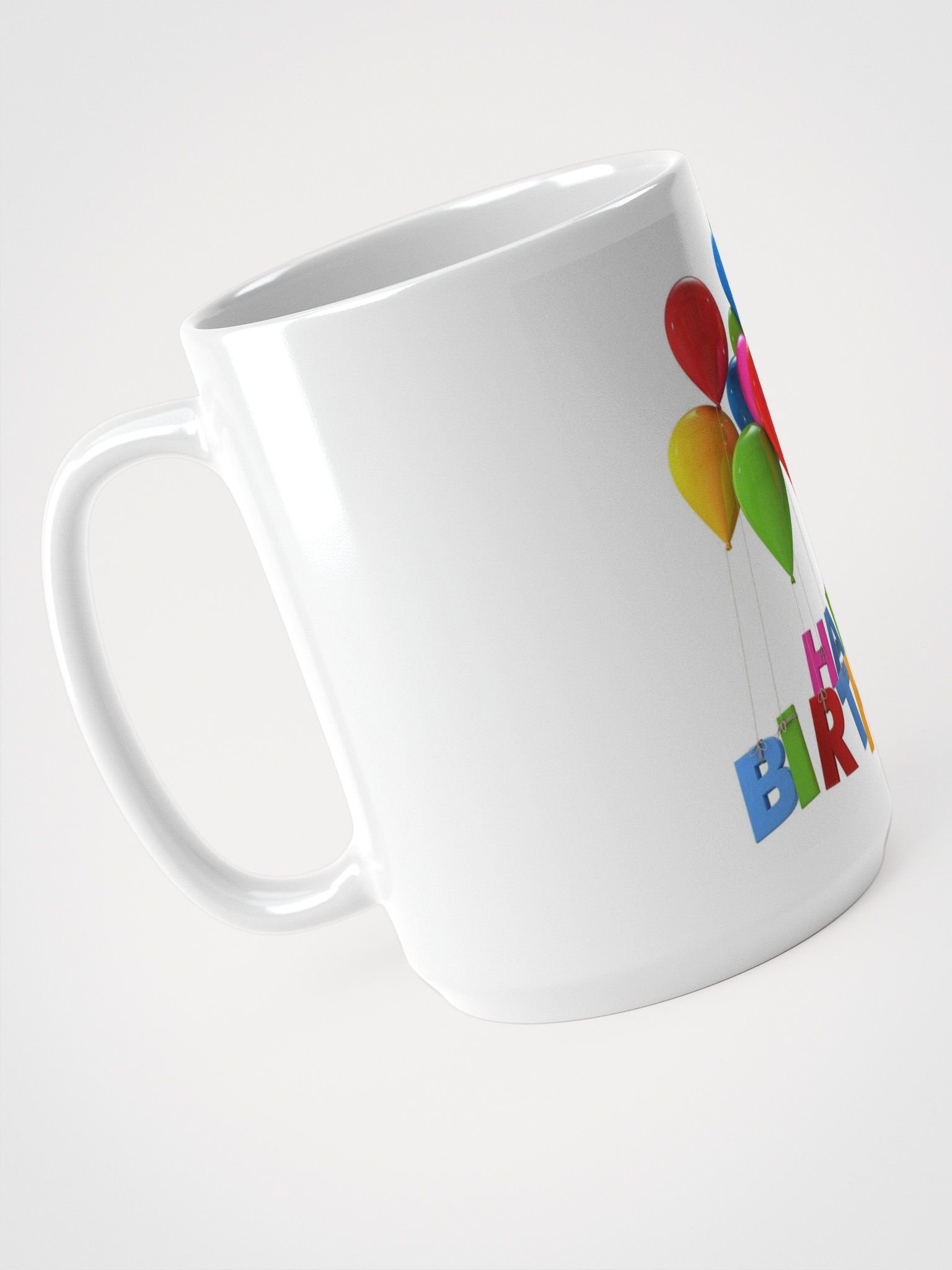 Colorful Birthday Balloons Mug product image (4)