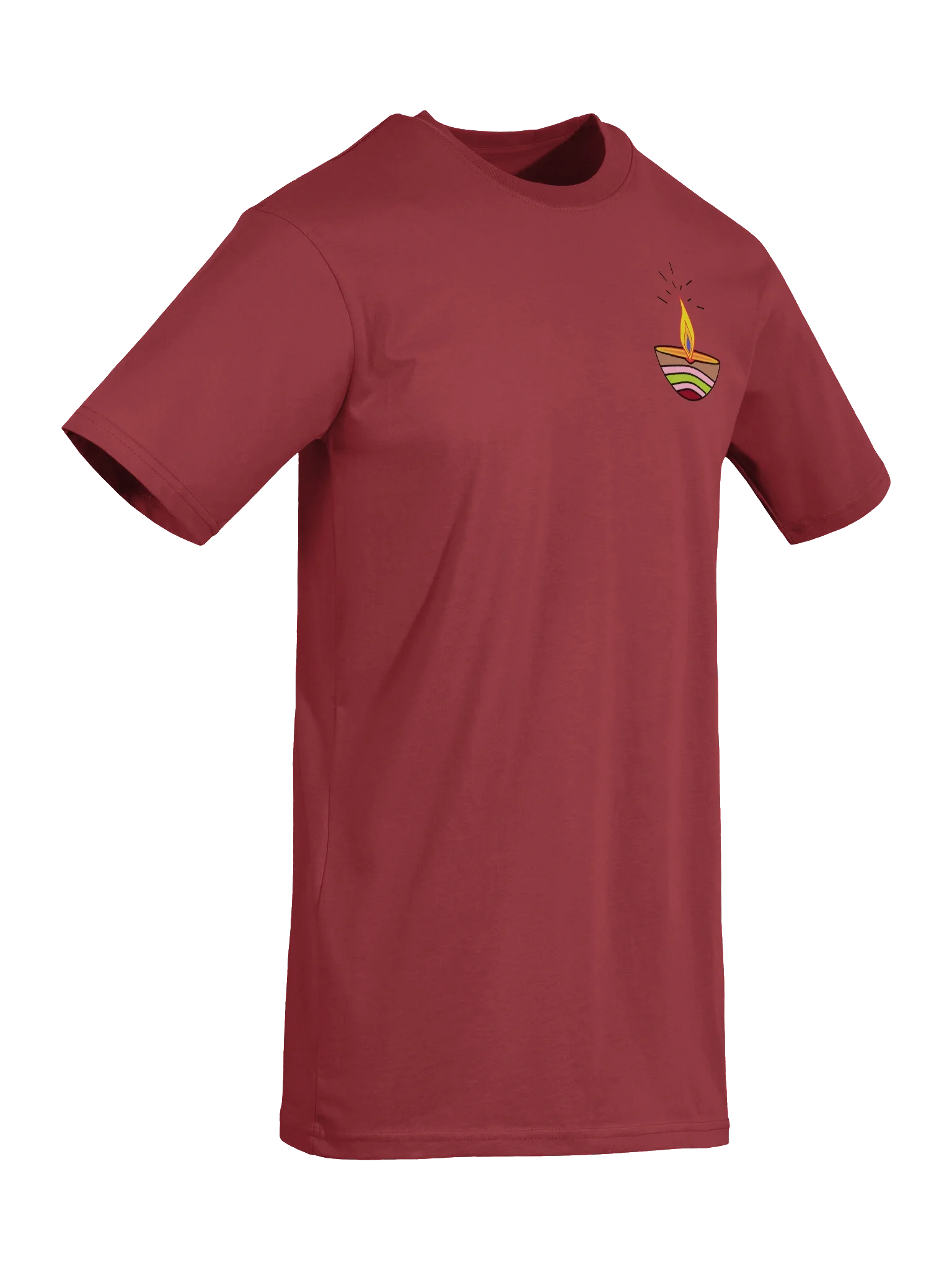 Diya clay Logo Men's Tee product image (53)