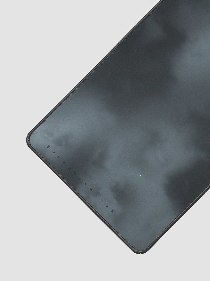 Gray Sky Desk Mat 12x18 product image (2)