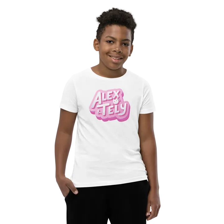 Alex & Tely Pink Youth Logo product image (1)