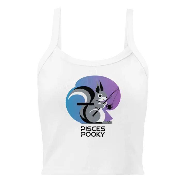Squirrel Gone Fishin' Tank Top gemini product image (1)