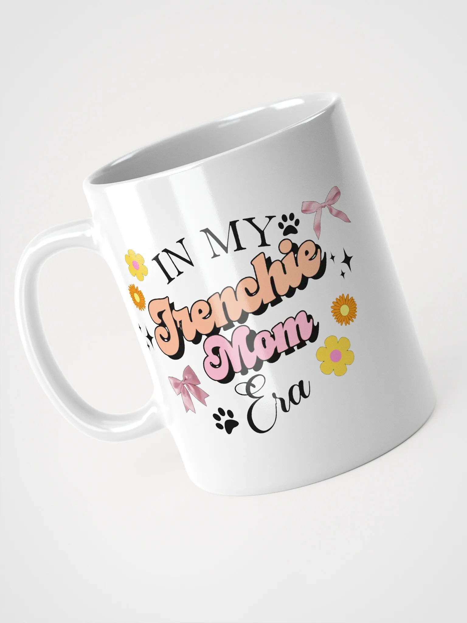 Frenchie Mom Floral Mug product image (7)
