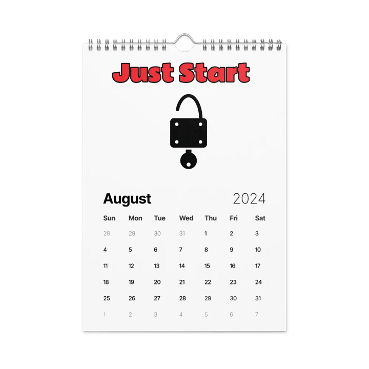 Wall Calendar for winners product image (2)