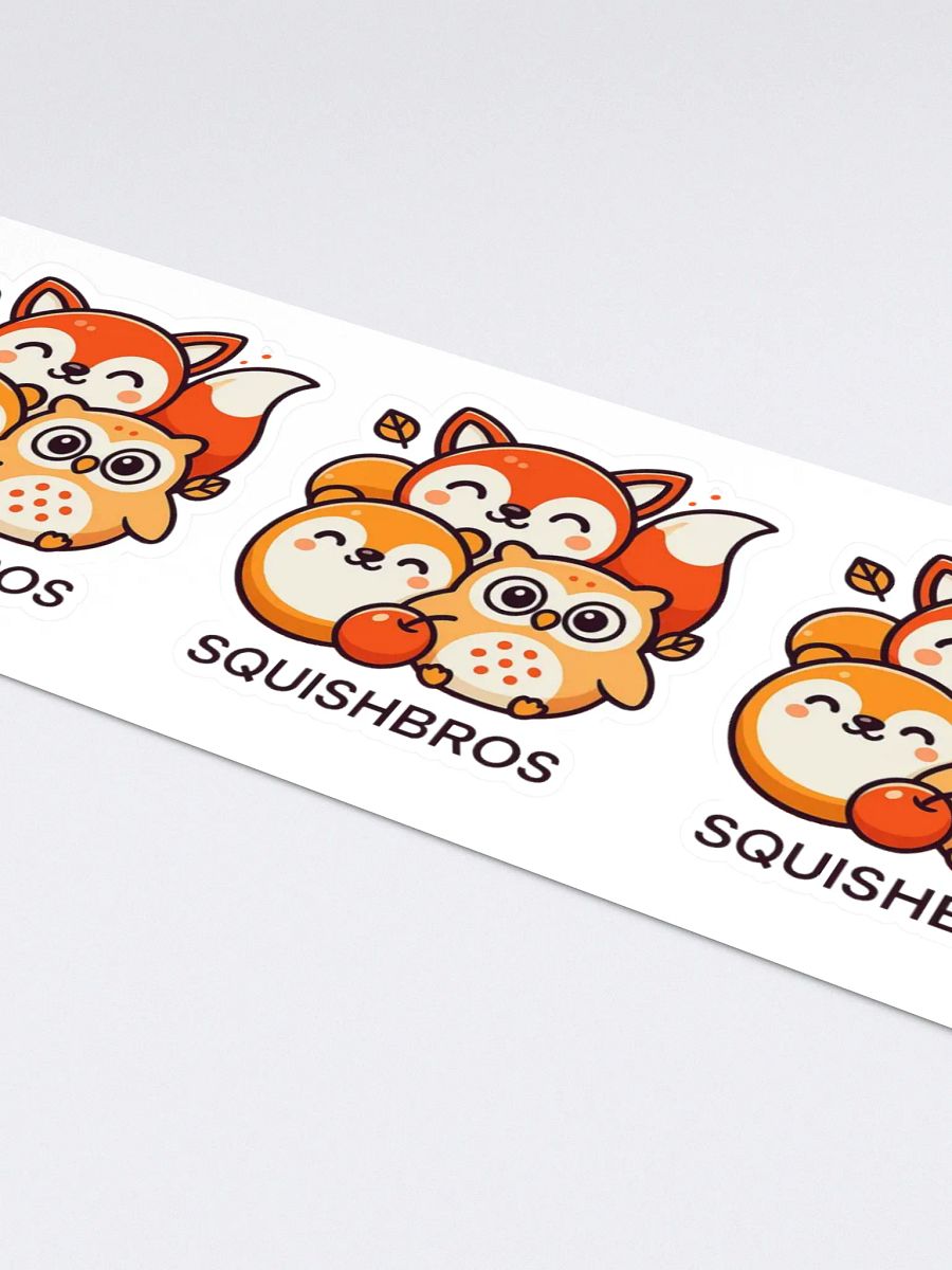 SquishBros Kiss Cut Stickers (Set of 5) product image (4)