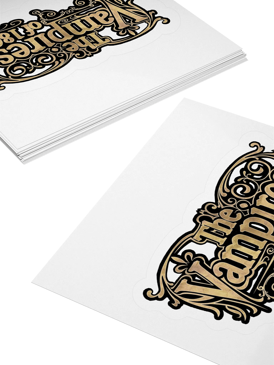 "The Vampires of 1863" Sticker product image (4)