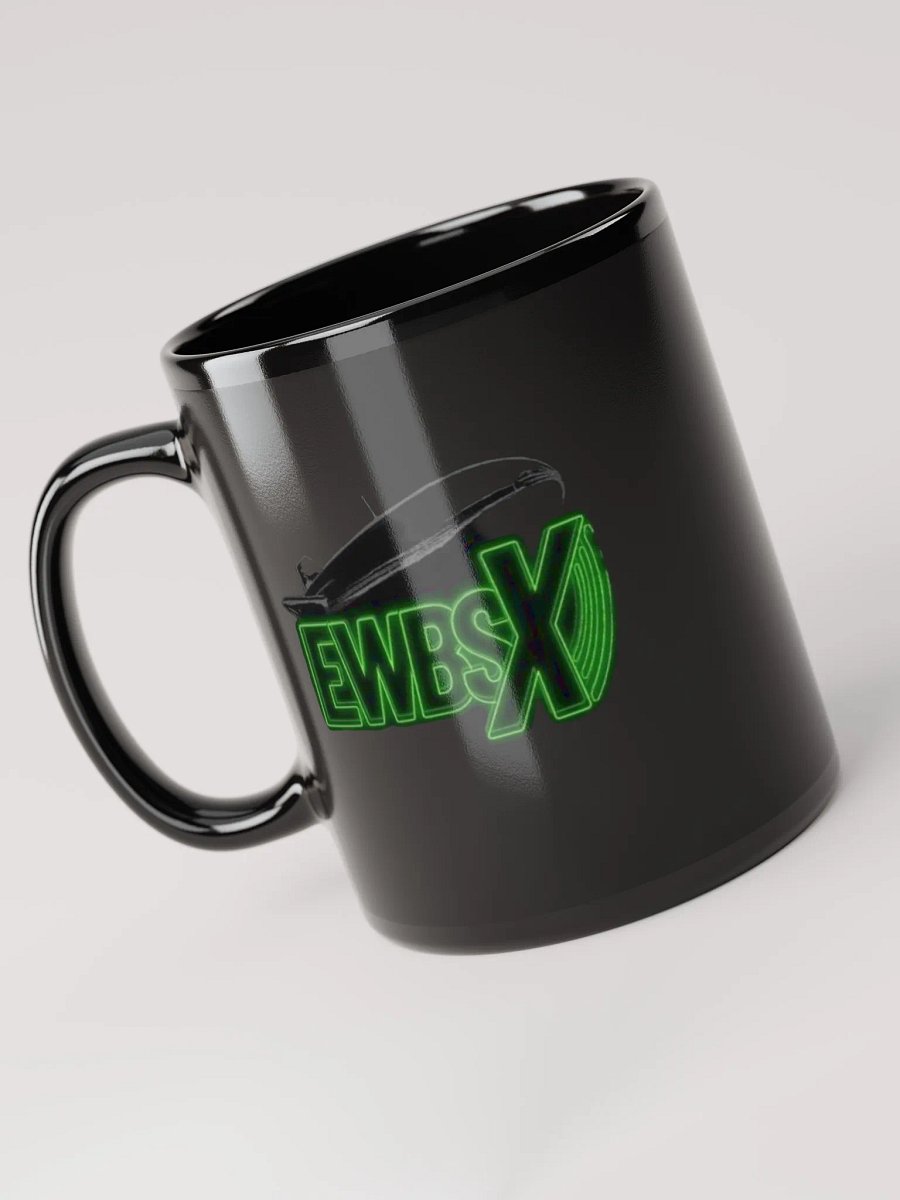 Glossy Black Logo Mug product image (6)