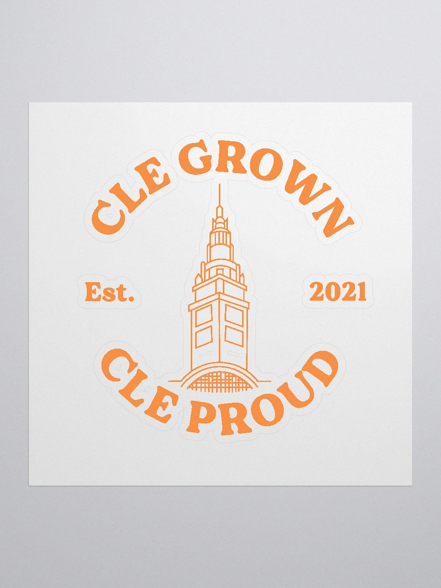 Cleveland Grown, Cleveland Proud Sticker (Football Edition) product image (1)